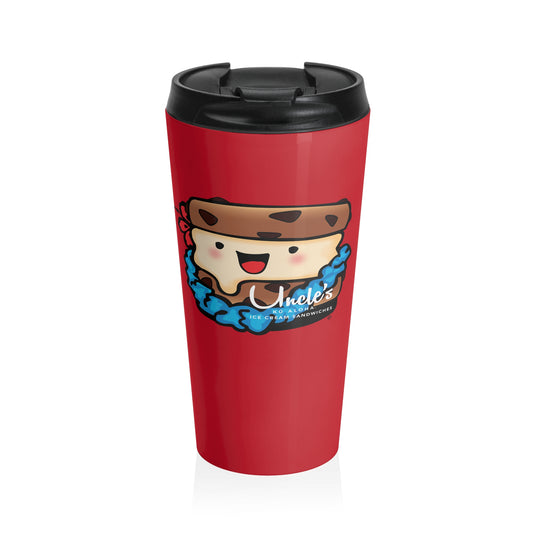Dark Red Sammie Stainless Tumbler, 15 oz