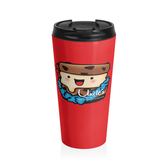 Red Sammie Stainless Tumbler, 15 oz