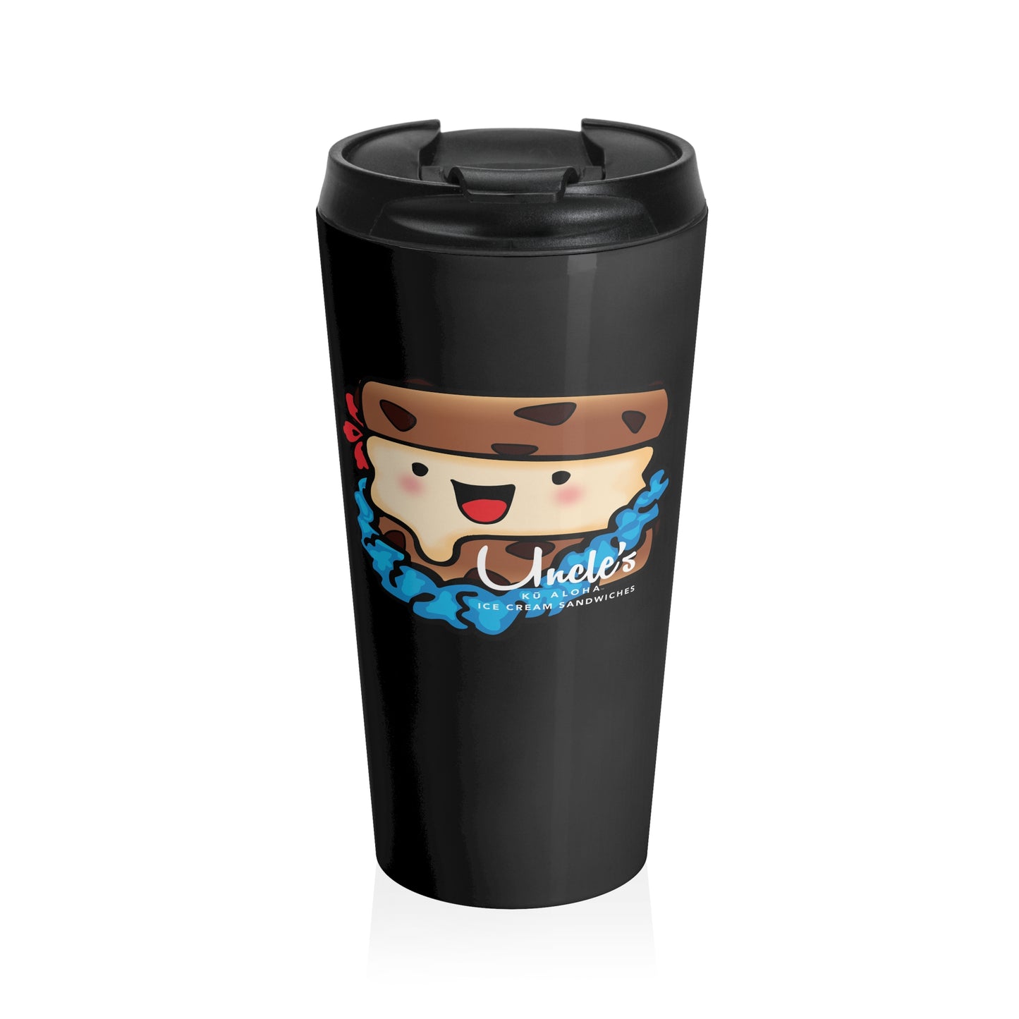 Black Sammie Stainless Tumbler, 15 oz
