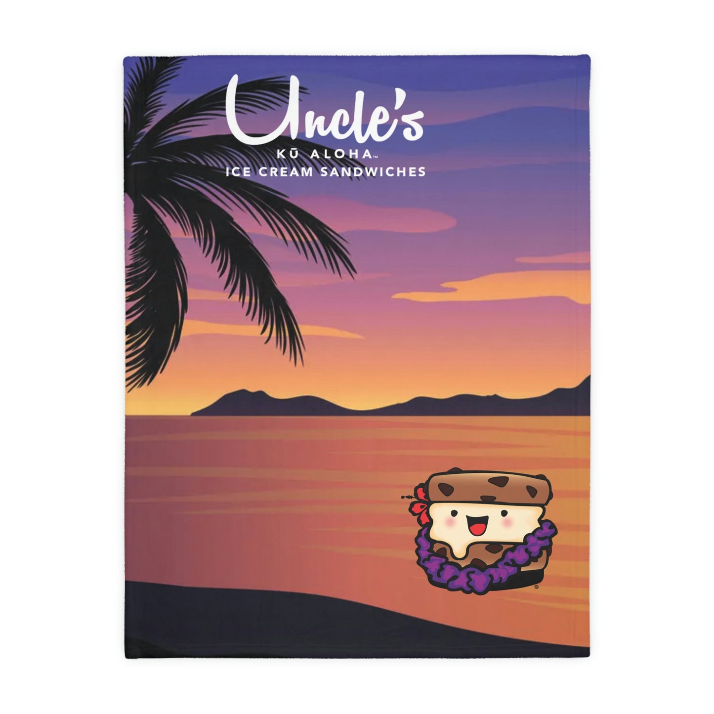 Island Vibes Minky Blanket (Two-sided print)