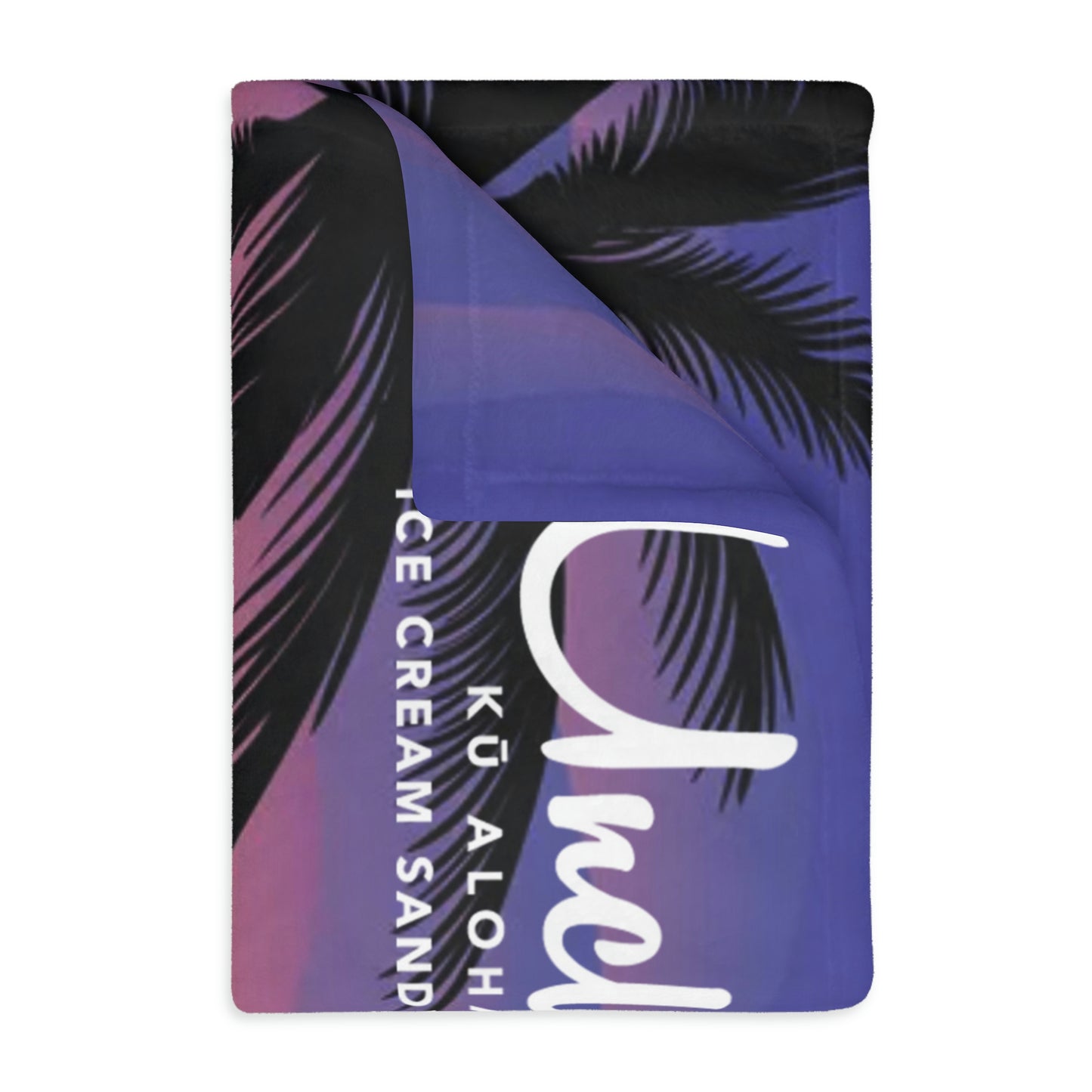Island Vibes Minky Blanket (Two-sided print)
