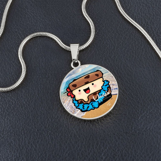 Beach Sammie Circle Pendant
