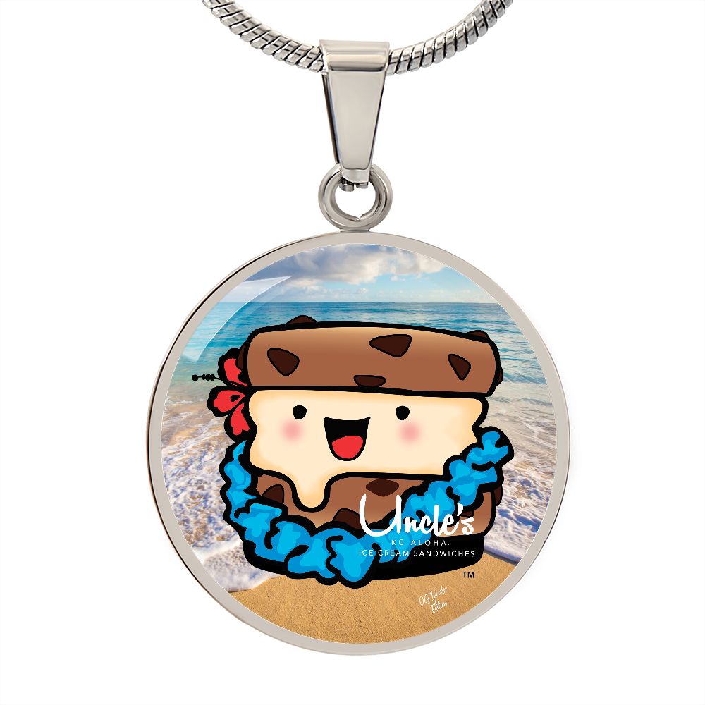 Beach Sammie Circle Pendant