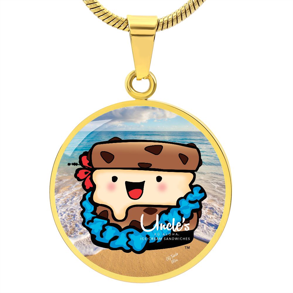 Beach Sammie Circle Pendant