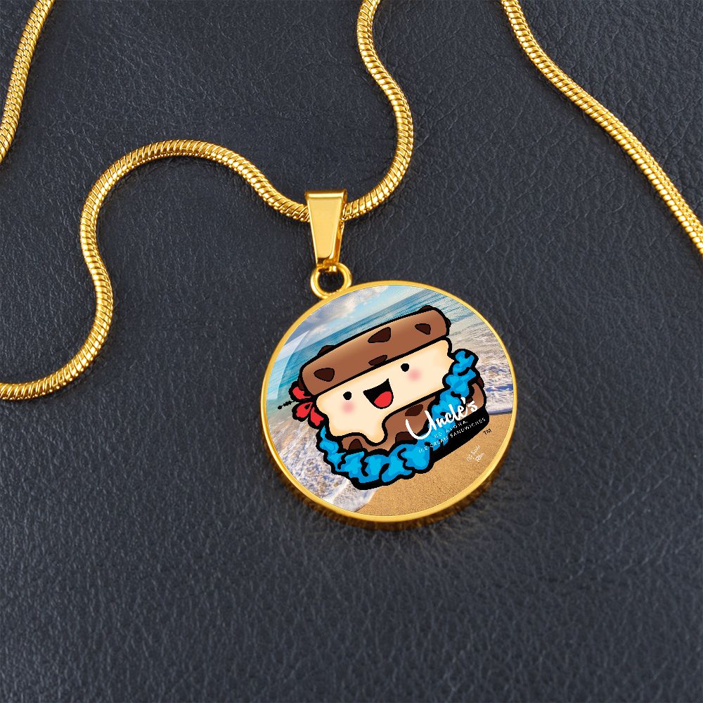 Beach Sammie Circle Pendant