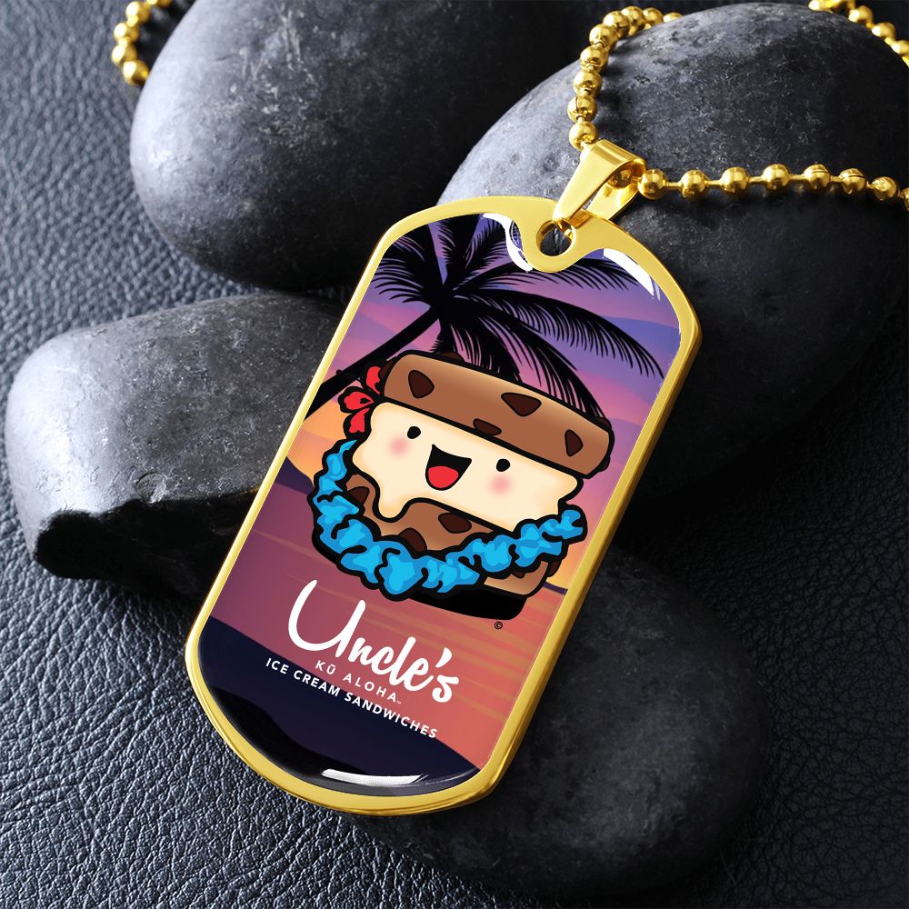 Sunset Sammie Dog Tag