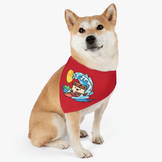 Surfin' Sammie Pet Bandana Collar